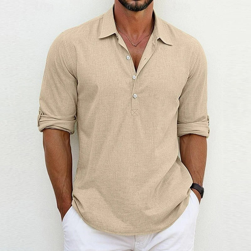 Liam | Elegant Linen Dress