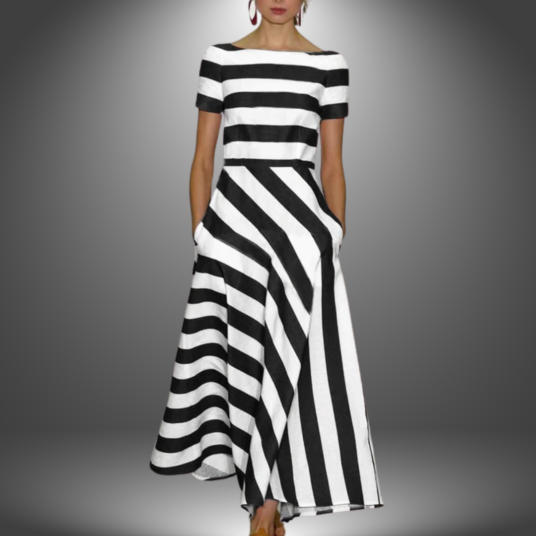 Amanda | Striped Robe