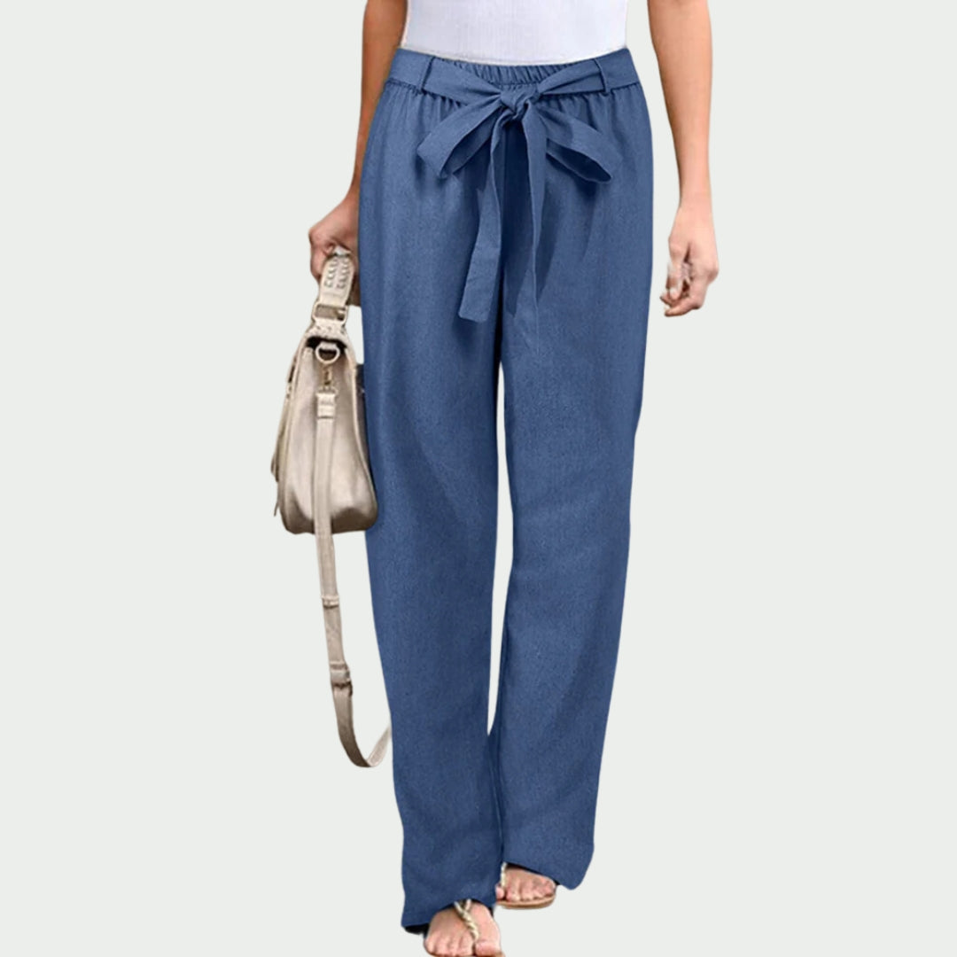 Florence | Elegant Linen Trousers