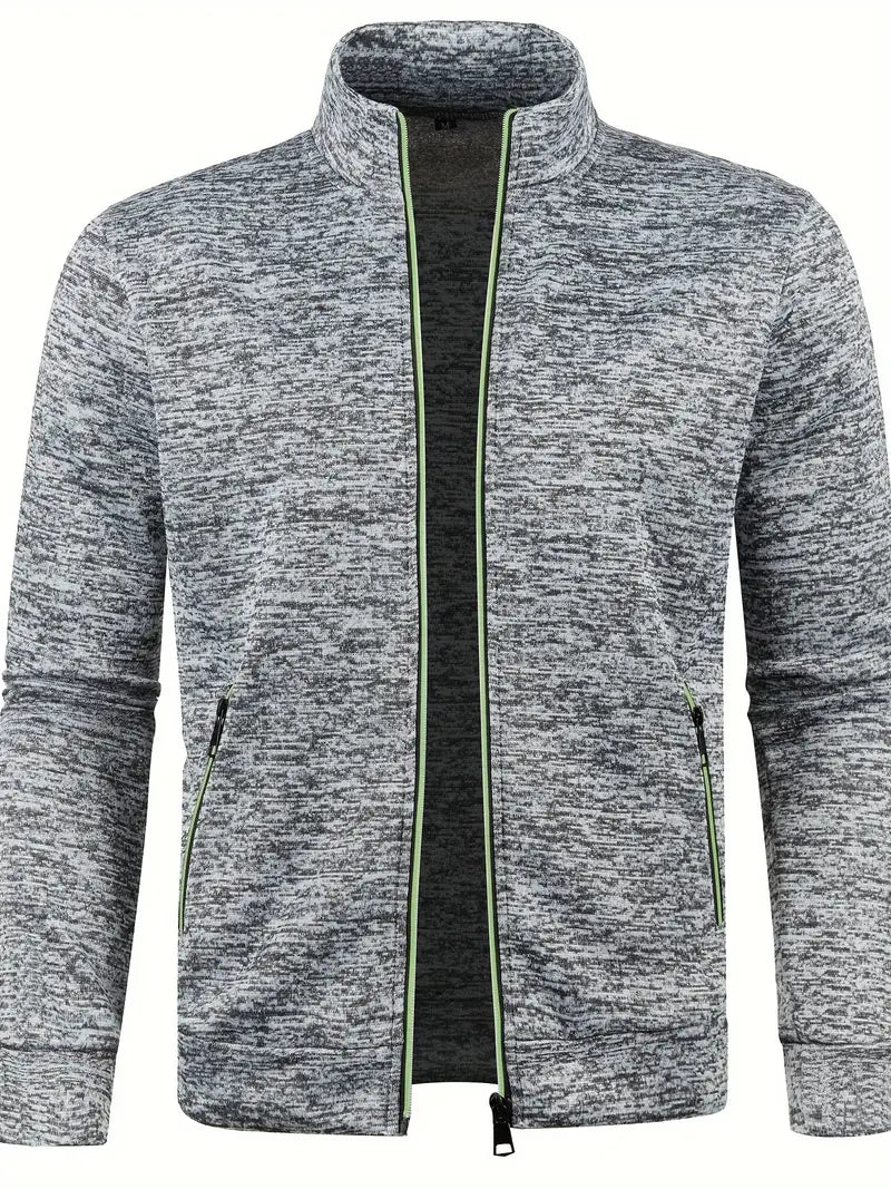 Guillaume | Modern Zip Cardigan