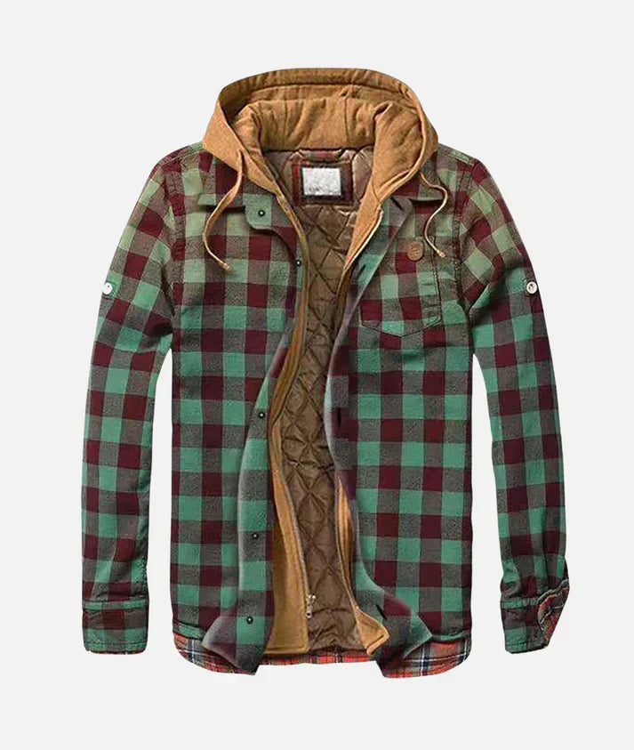 Boris | Patchwork Plaid Jacket