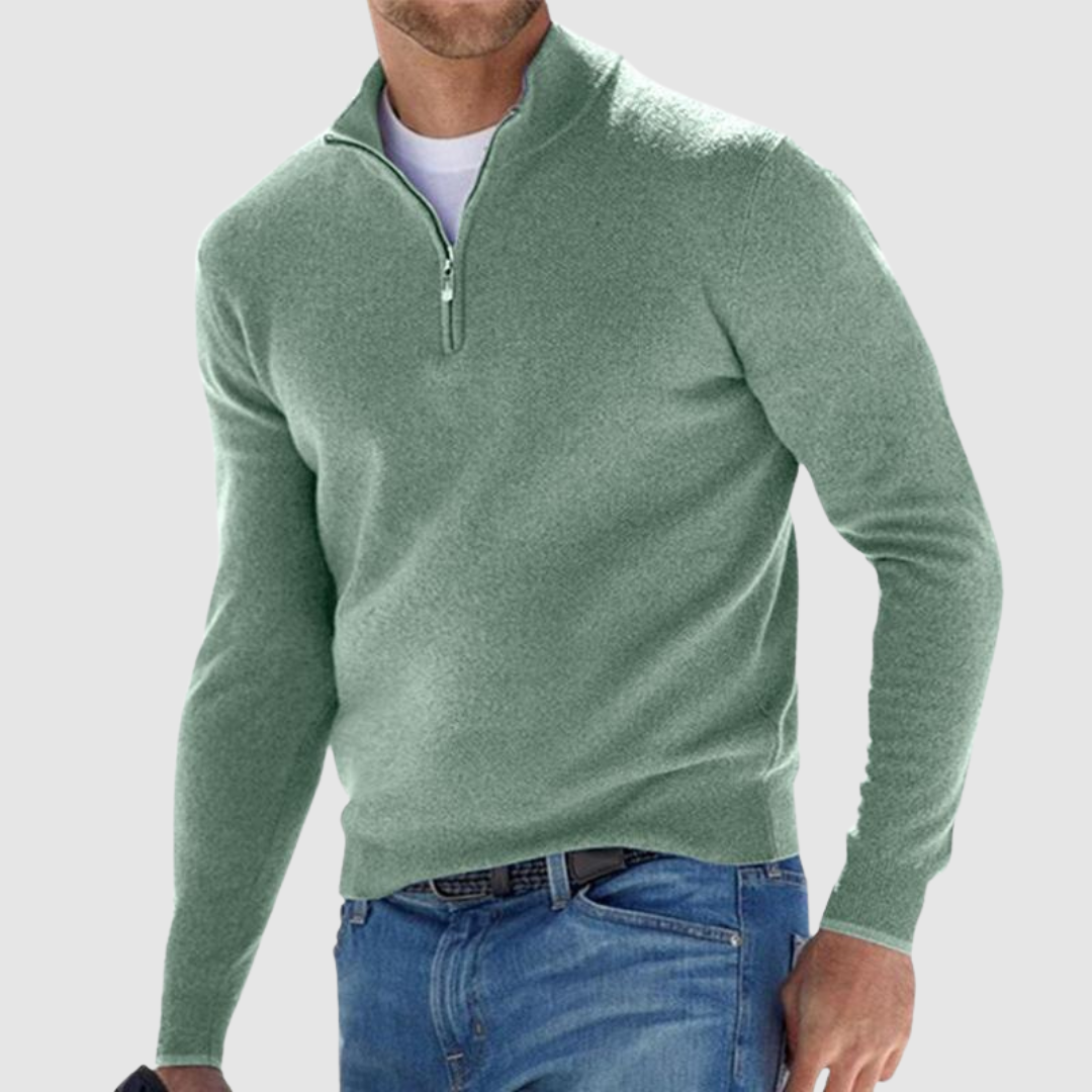 Victor | Elegant Zip Sweatshirt