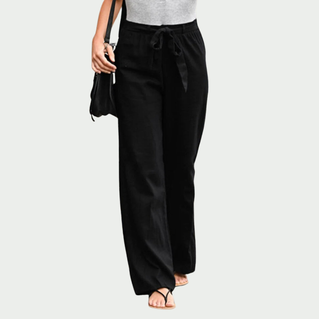 Florence | Elegant Linen Trousers