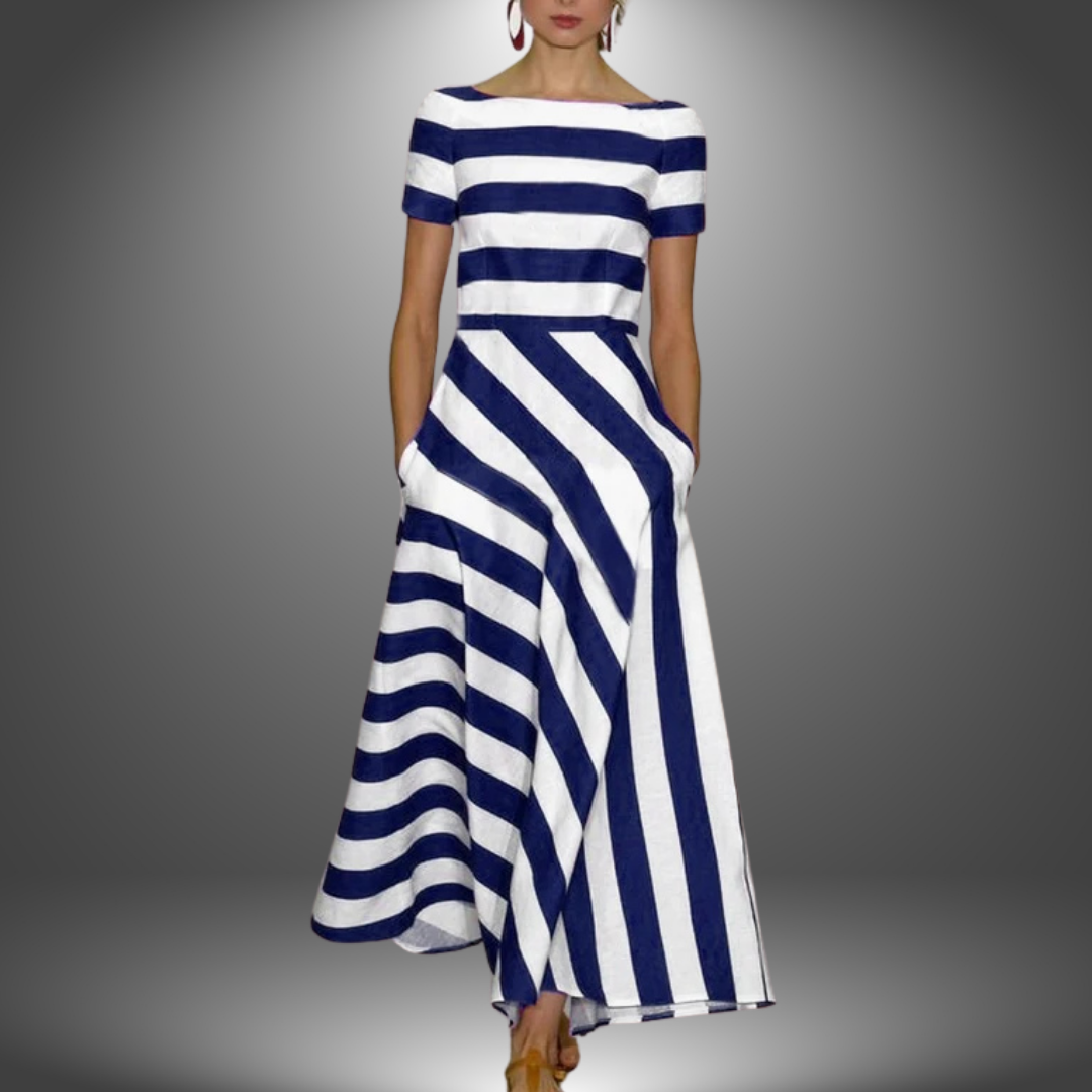 Amanda | Striped Robe