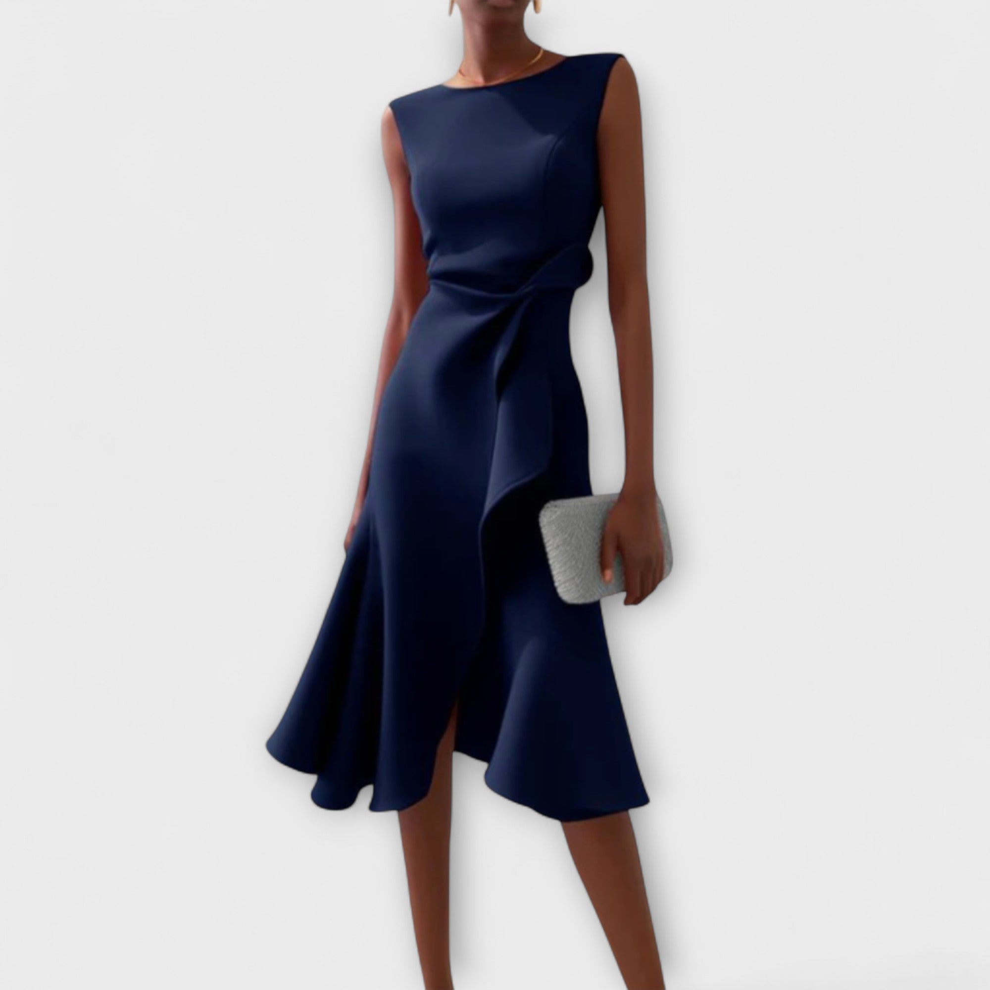 Juliette | Asymmetrical Draped Dress