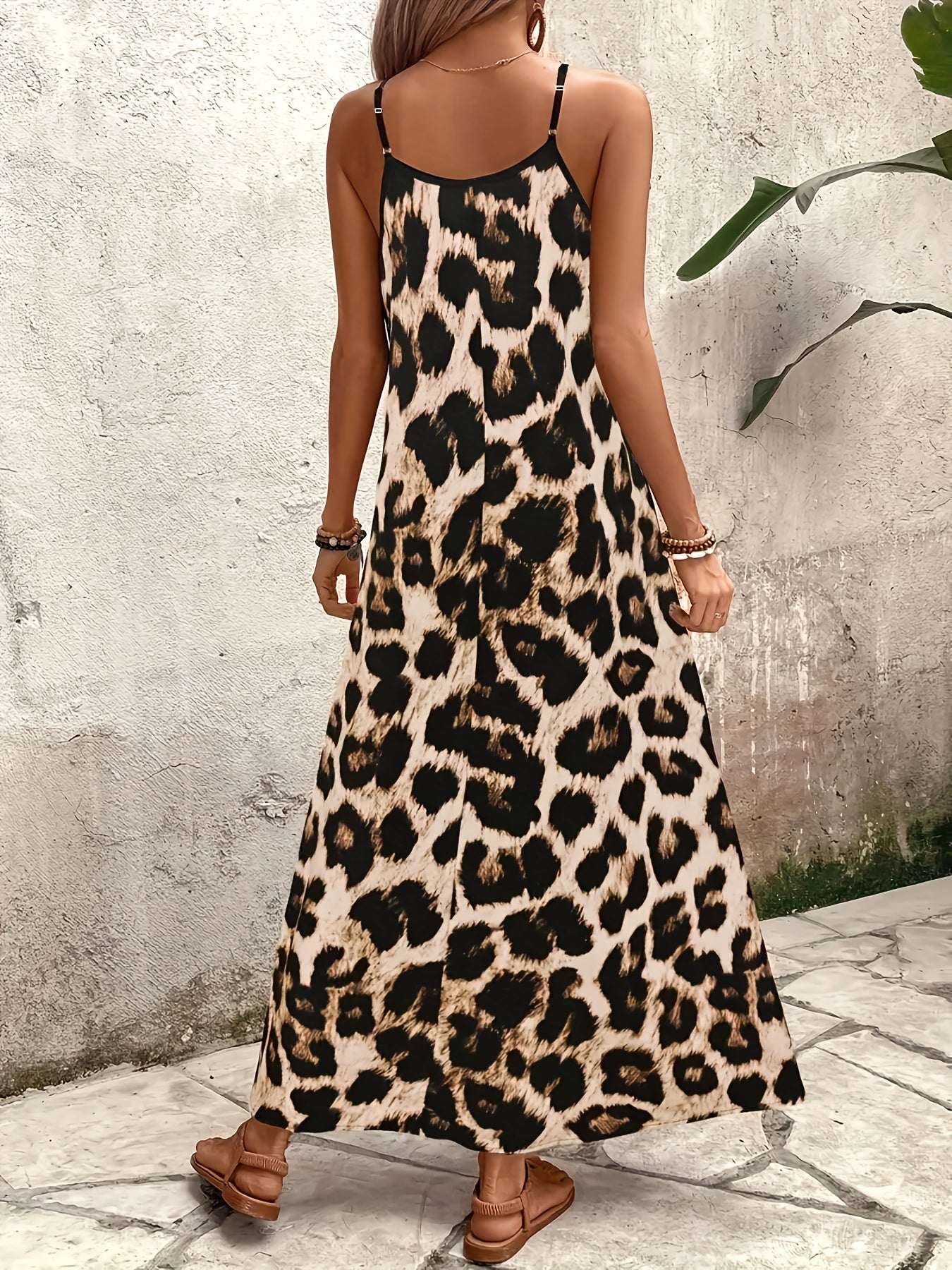 Maya | Elegant Leopard Dress