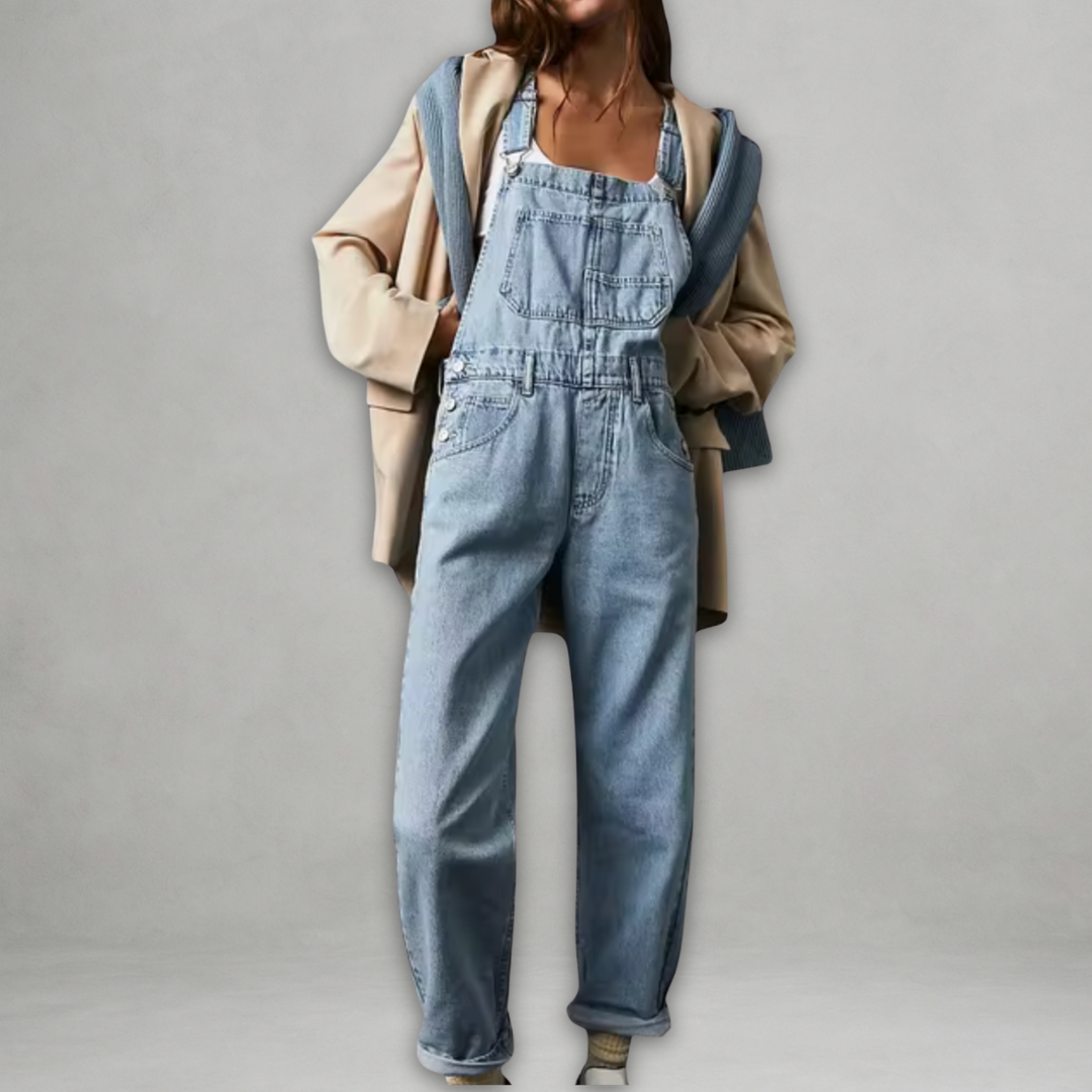 Shaira | Denim Dungarees