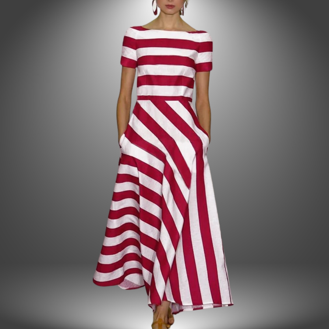 Amanda | Striped Robe