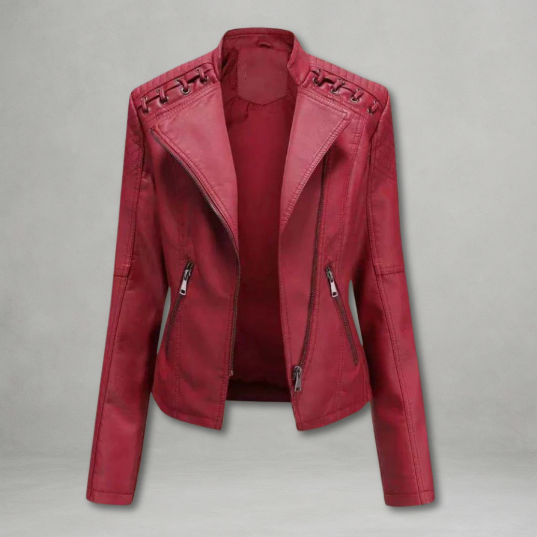 Nicole | Chic Leather Jacket