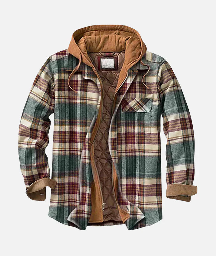 Boris | Patchwork Plaid Jacket