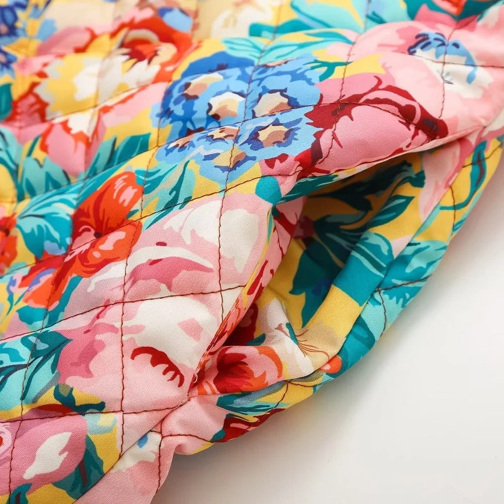Lila | Elegant Floral Jacket