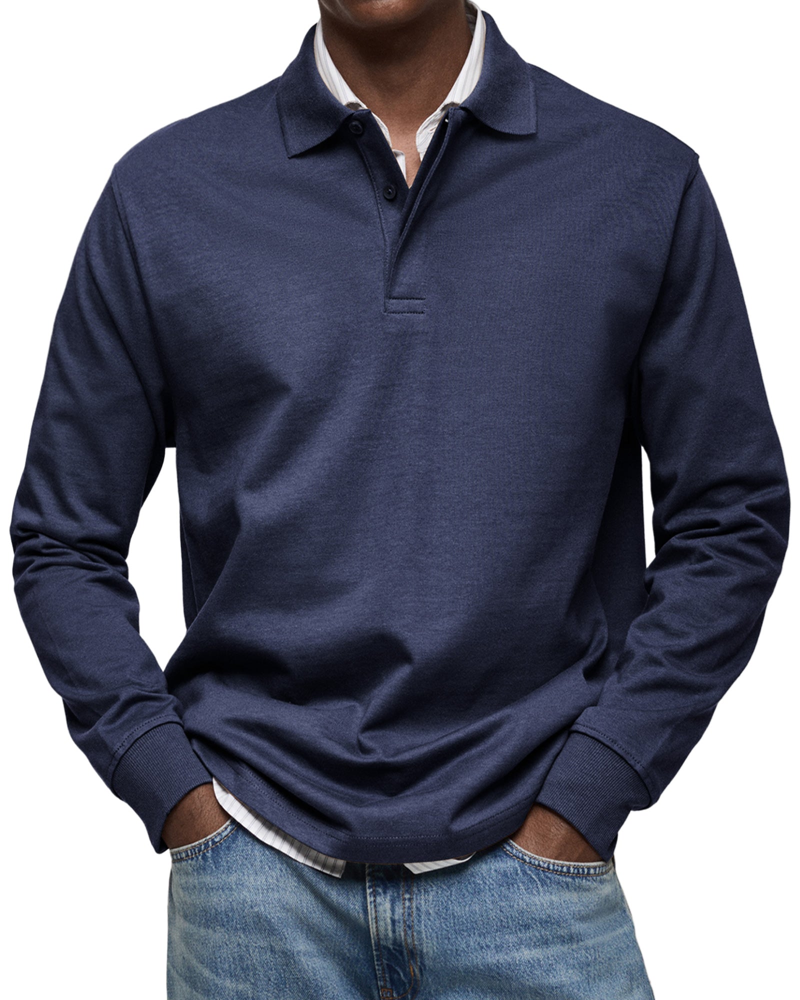 William | Classic Long Sleeve Polo