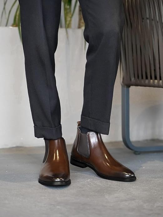Luke | Elegant Leather Chelsea