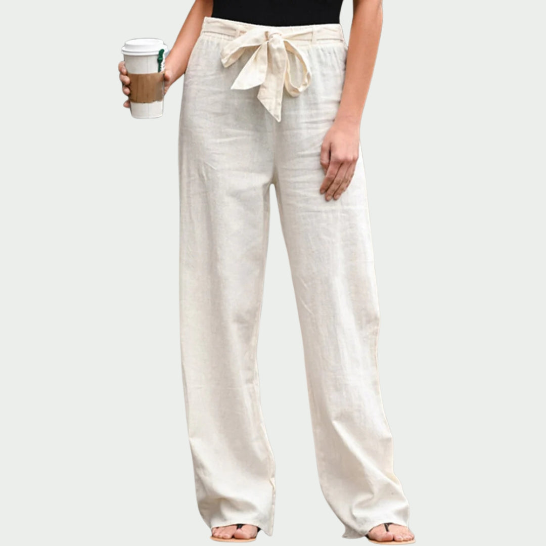 Florence | Elegant Linen Trousers