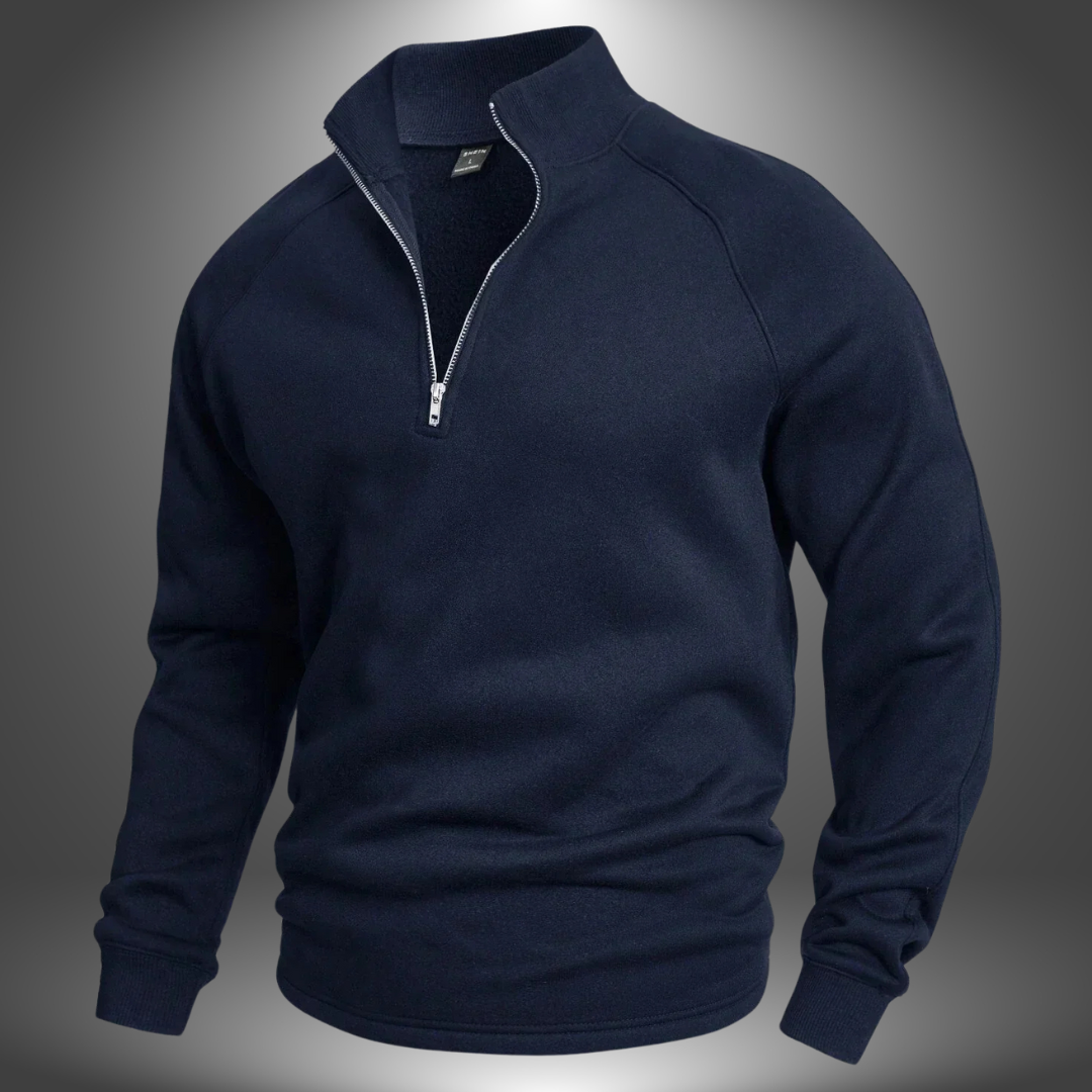 Luca | Stylish Half-Zip Sweater