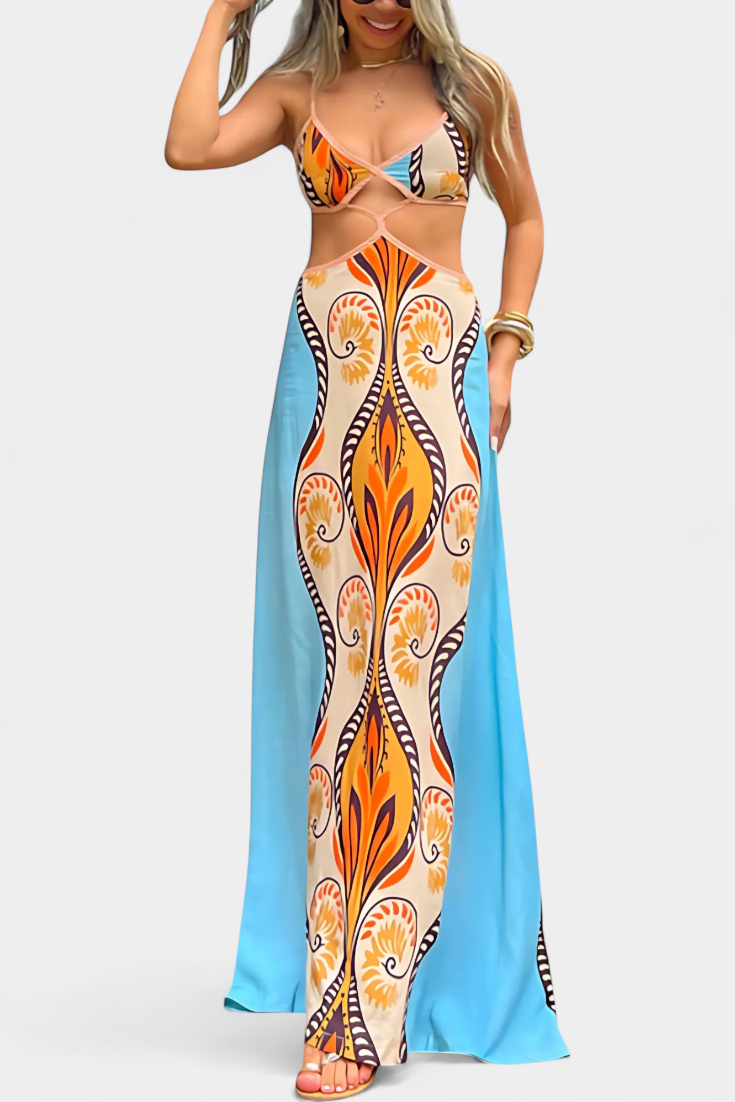 Sytella | Abstract Cutout Dress