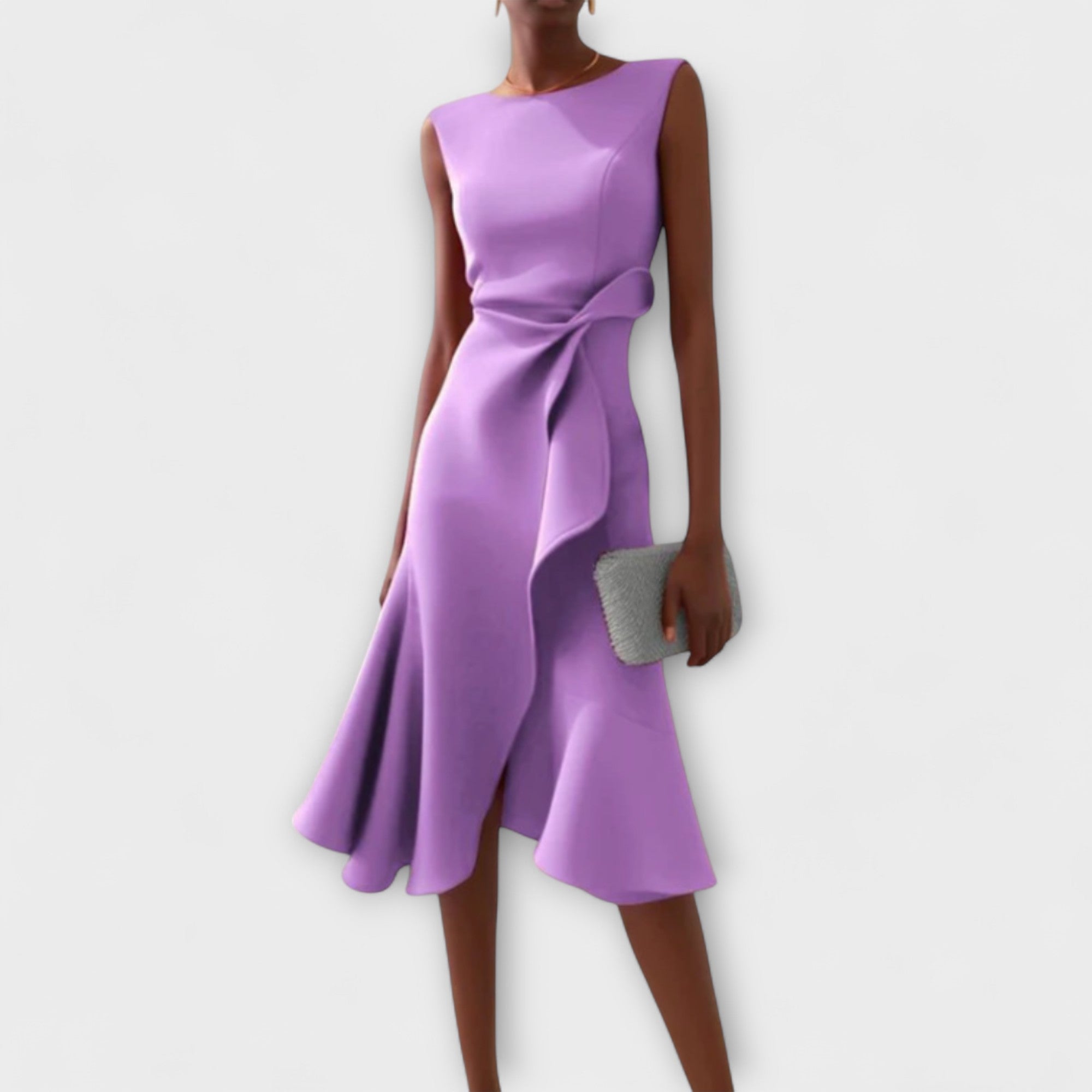 Juliette | Asymmetrical Draped Dress