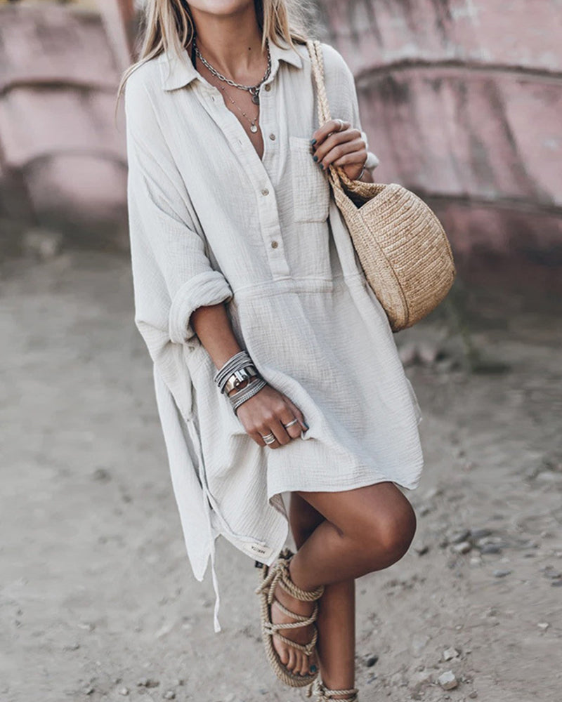 Lila | Chic Cotton Dress