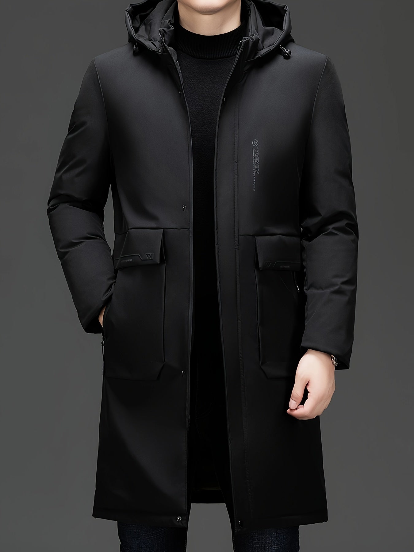 Aurèle | Stylish Hooded Coat