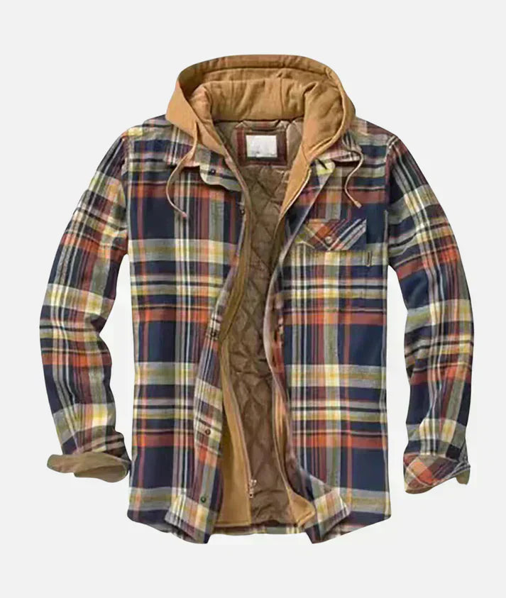 Boris | Patchwork Plaid Jacket