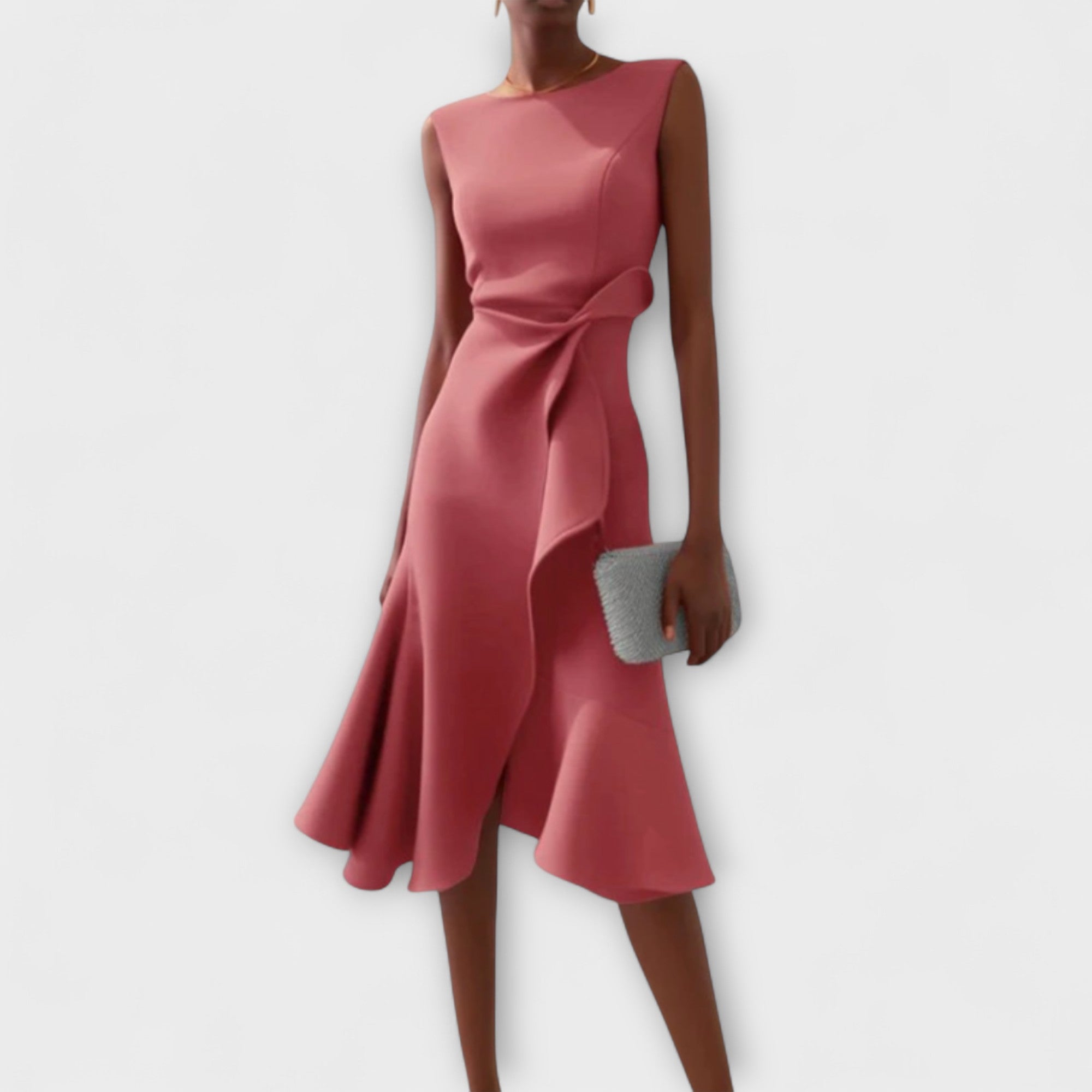 Juliette | Asymmetrical Draped Dress