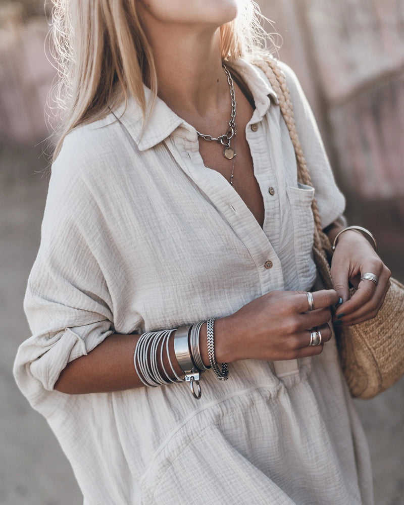 Lila | Chic Cotton Dress