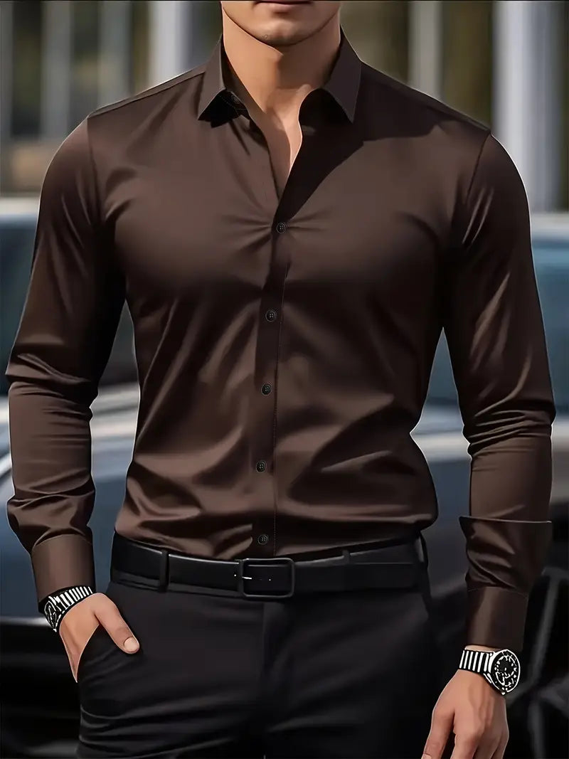 Marc | Elegant Long Sleeve Top
