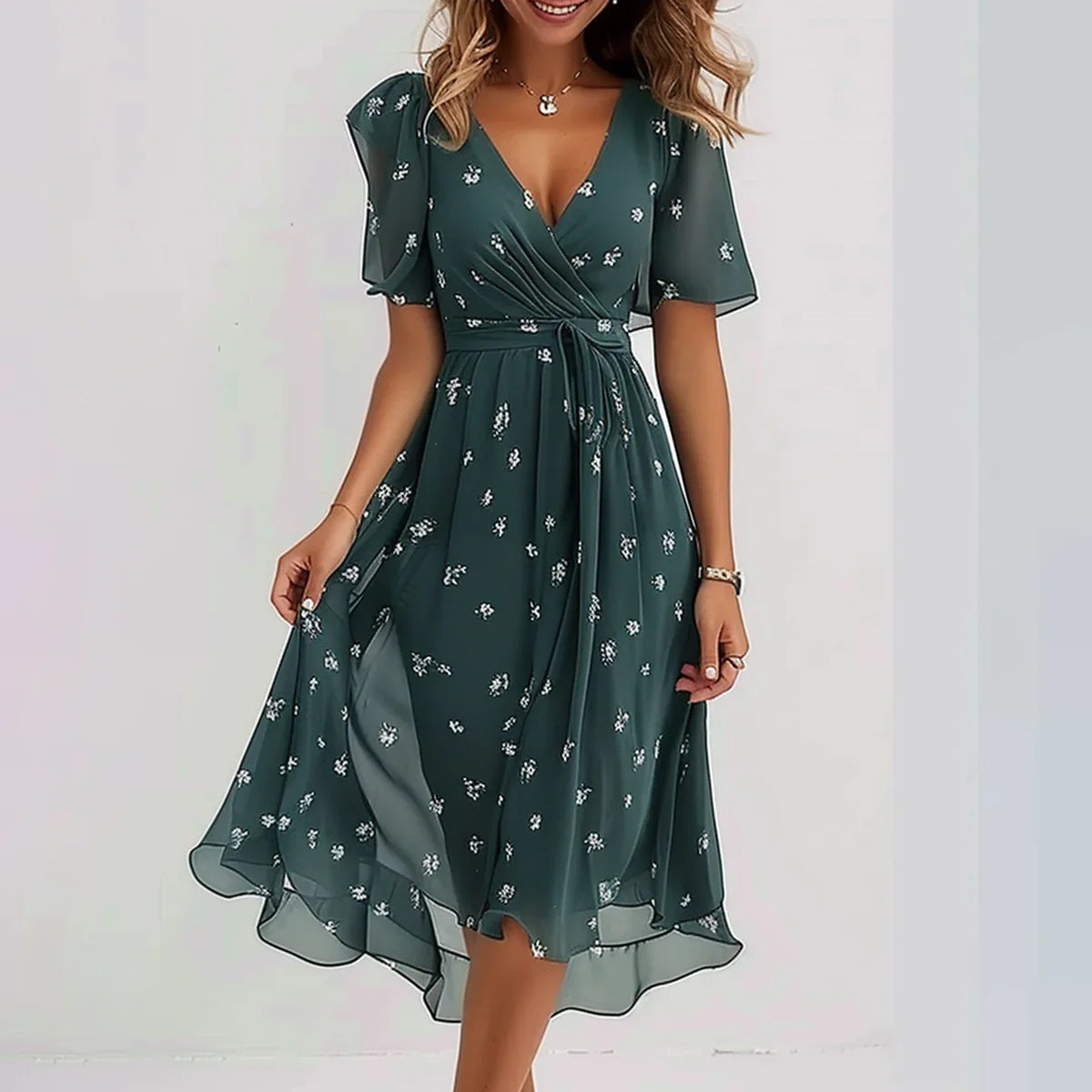 Lina | Elegant Short Dress