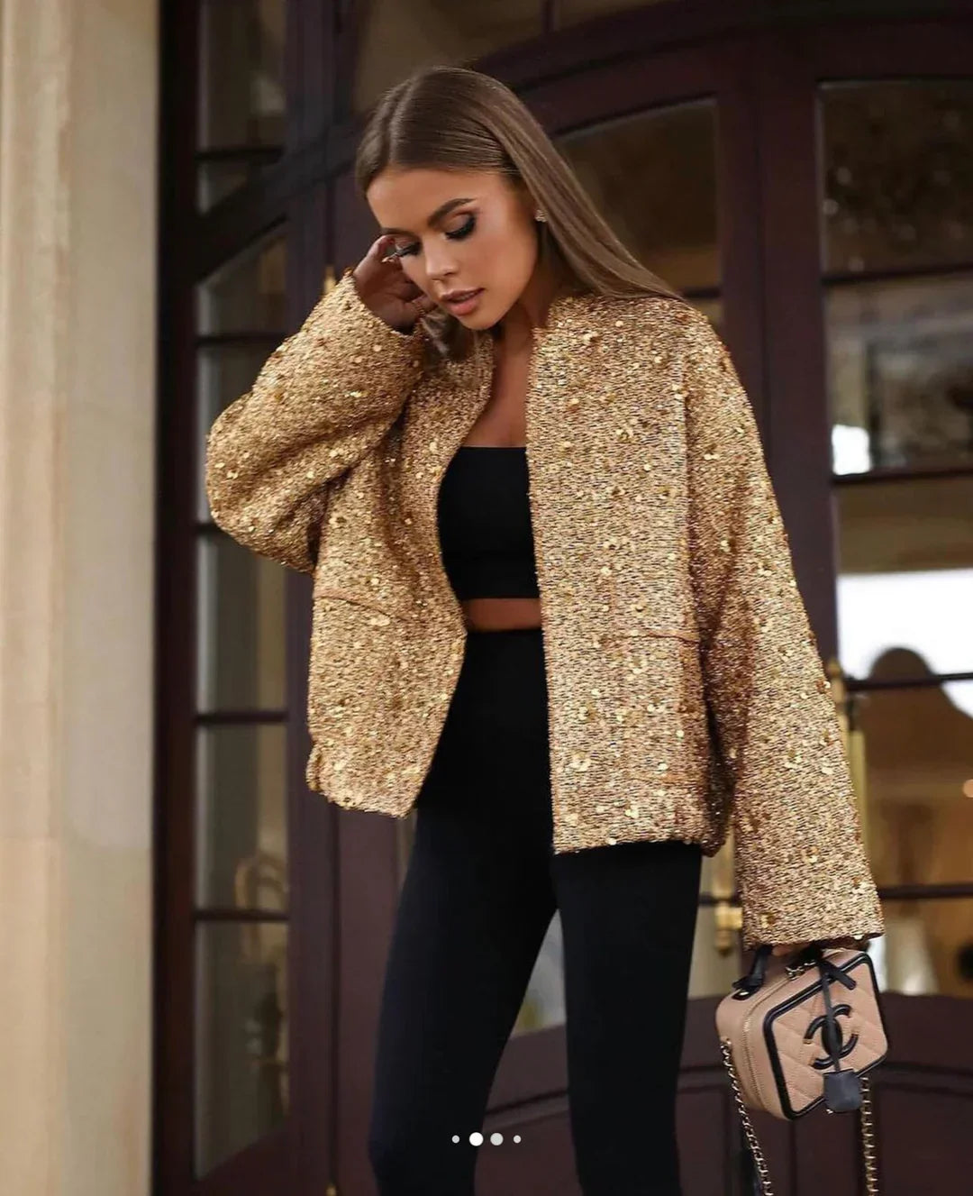 Luna | Sequin Jacket
