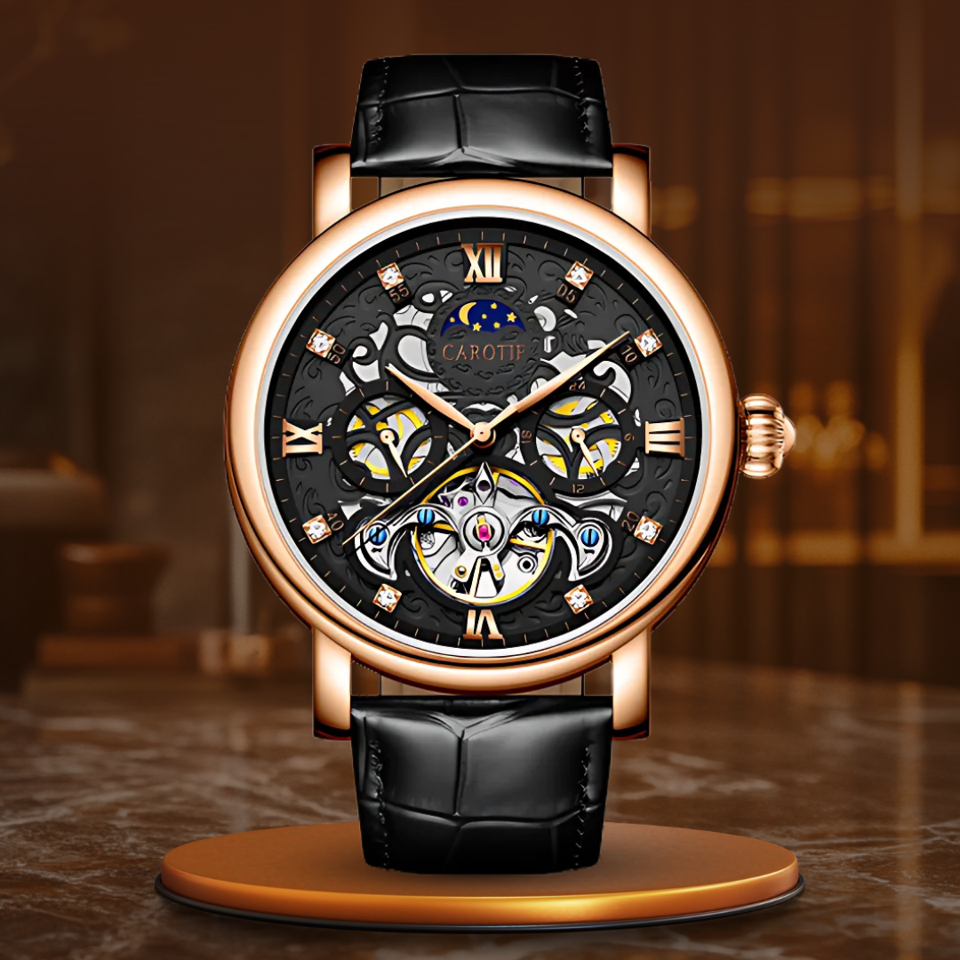Olivier | Montre Cuir Élégante