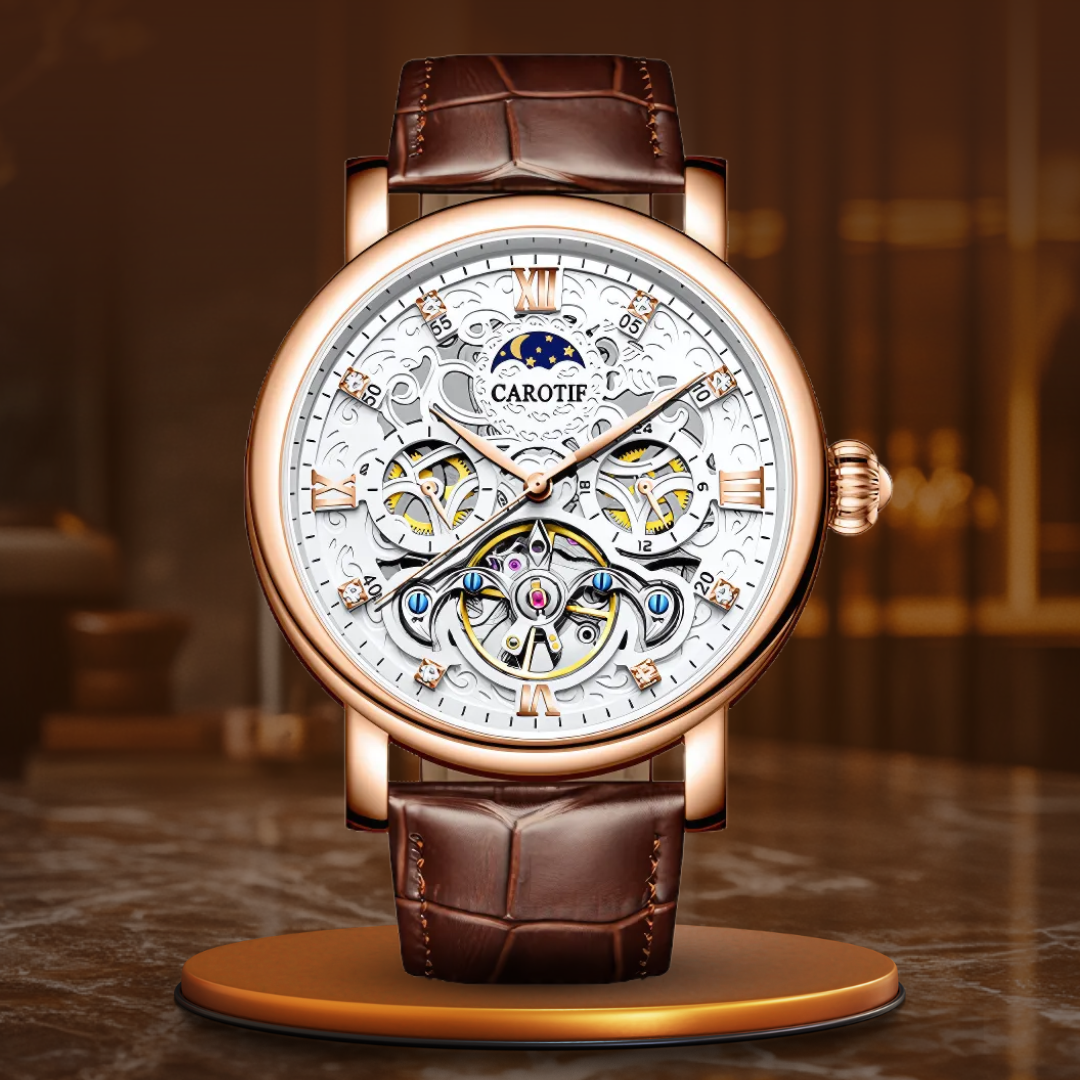Olivier | Montre Cuir Élégante