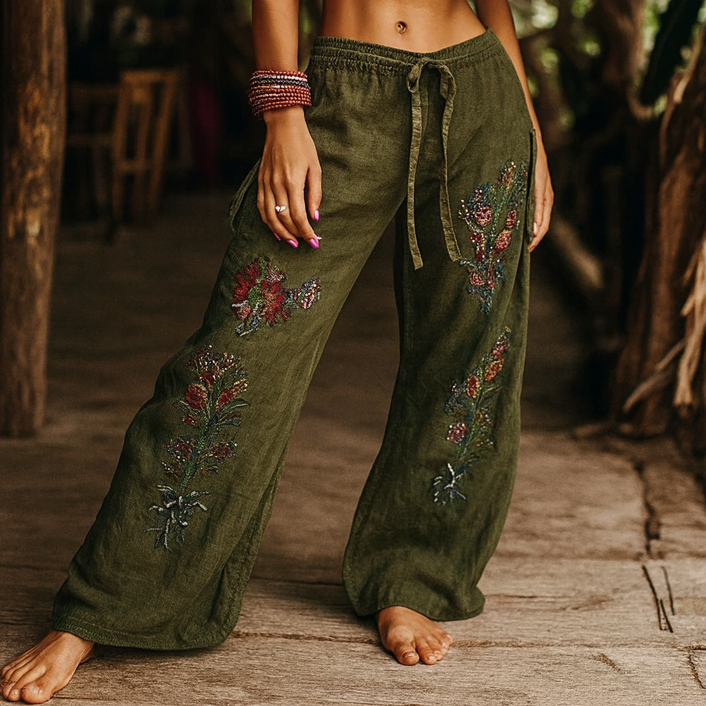 Zélie | Bohemian Yoga Pants