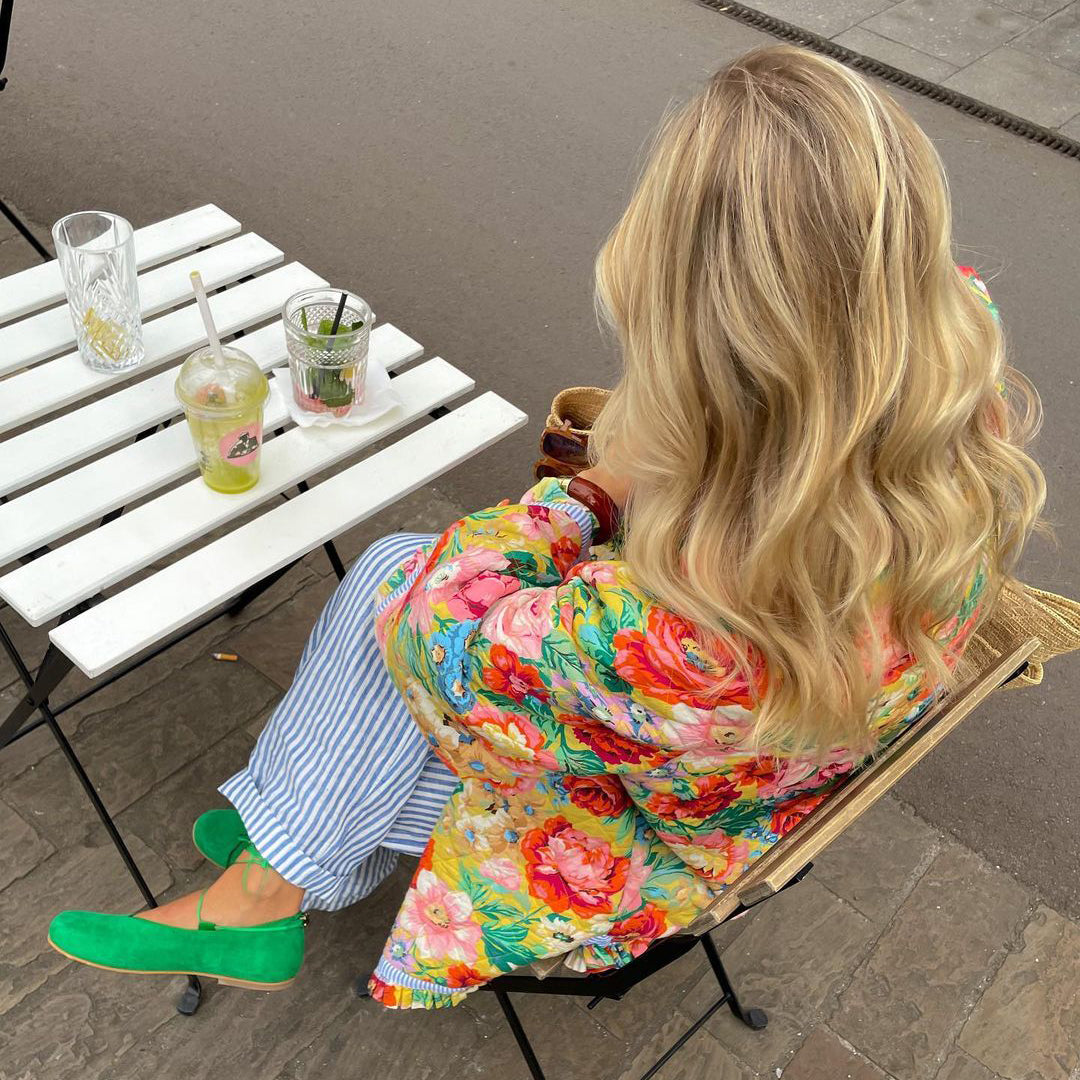 Lila | Elegant Floral Jacket