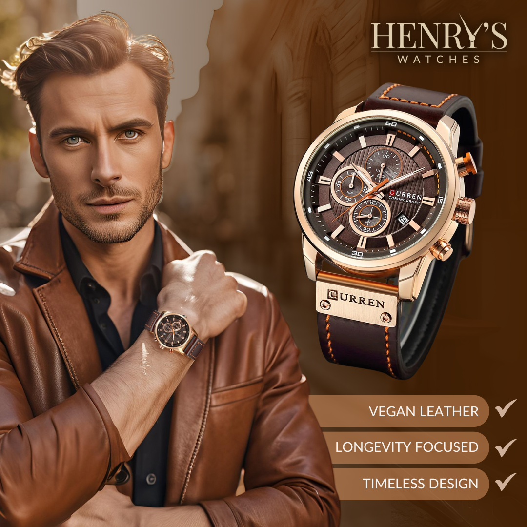 Léo | Montre Élégante Cuir