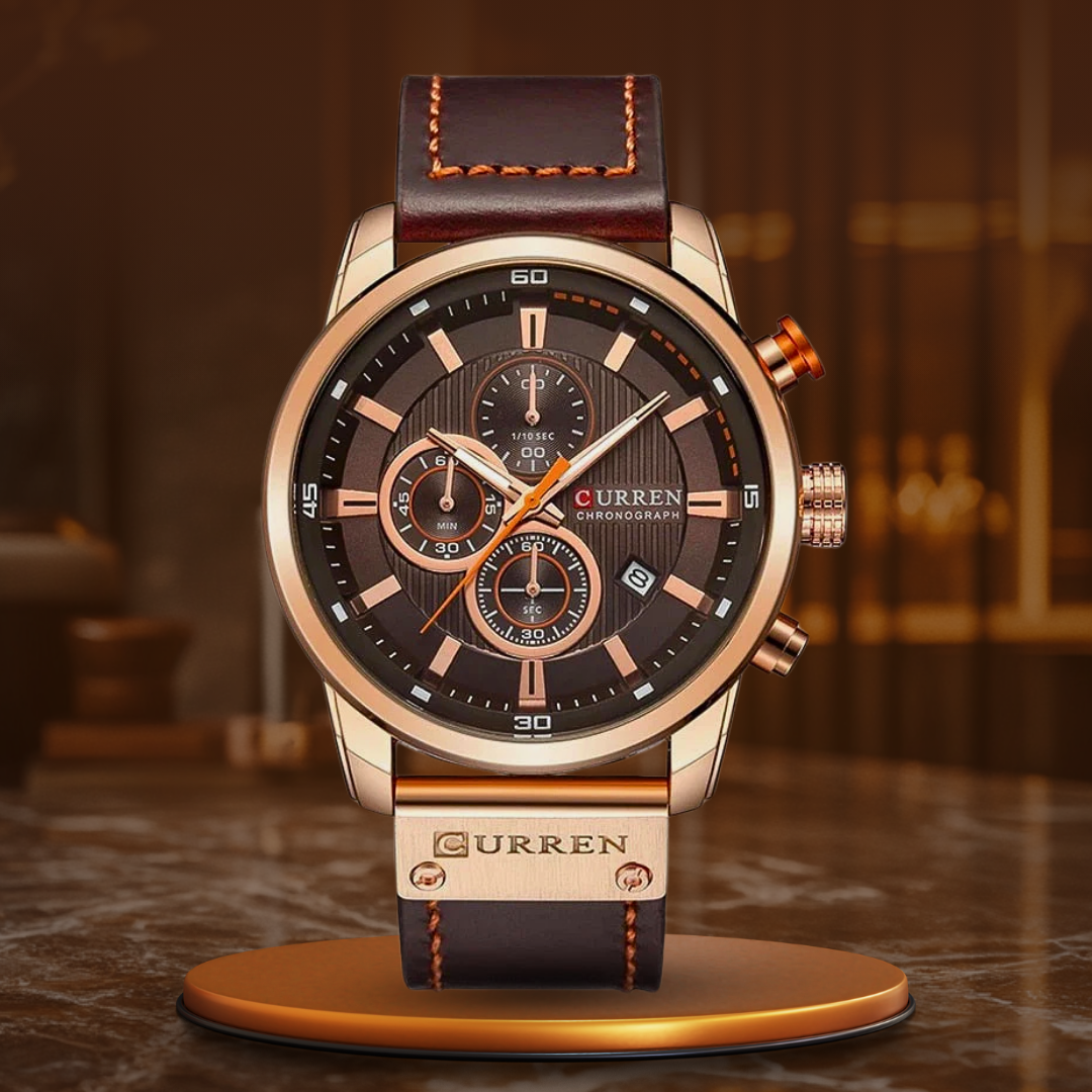 Léo | Montre Élégante Cuir