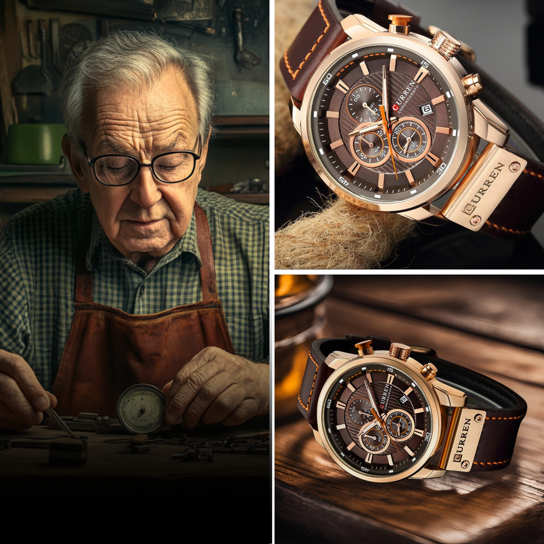 Léo | Montre Élégante Cuir