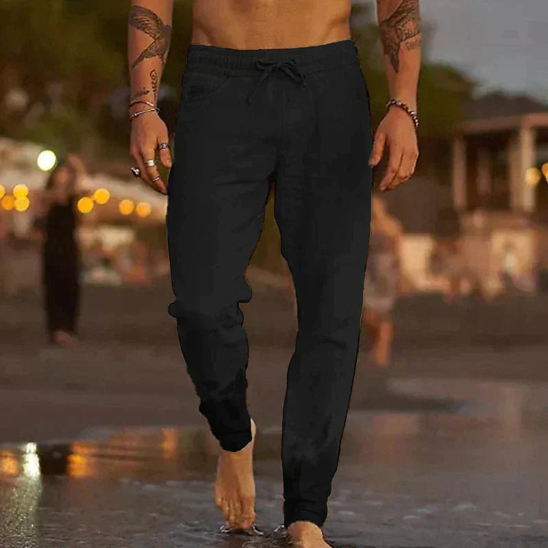 Liam | Linen Relaxed Pants