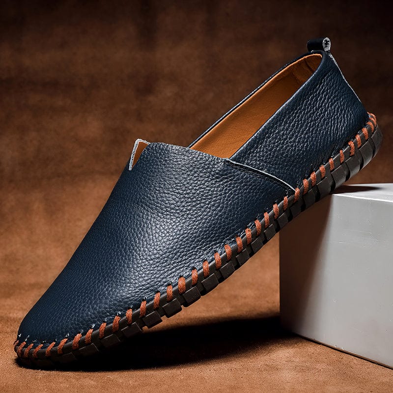 Marc | Elegant Leather Espadrilles