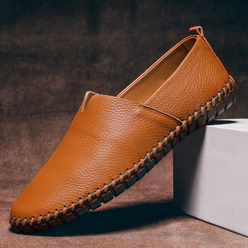 Marc | Elegant Leather Espadrilles