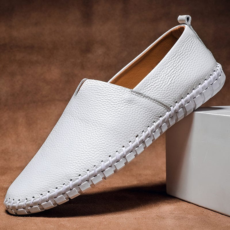 Marc | Elegant Leather Espadrilles