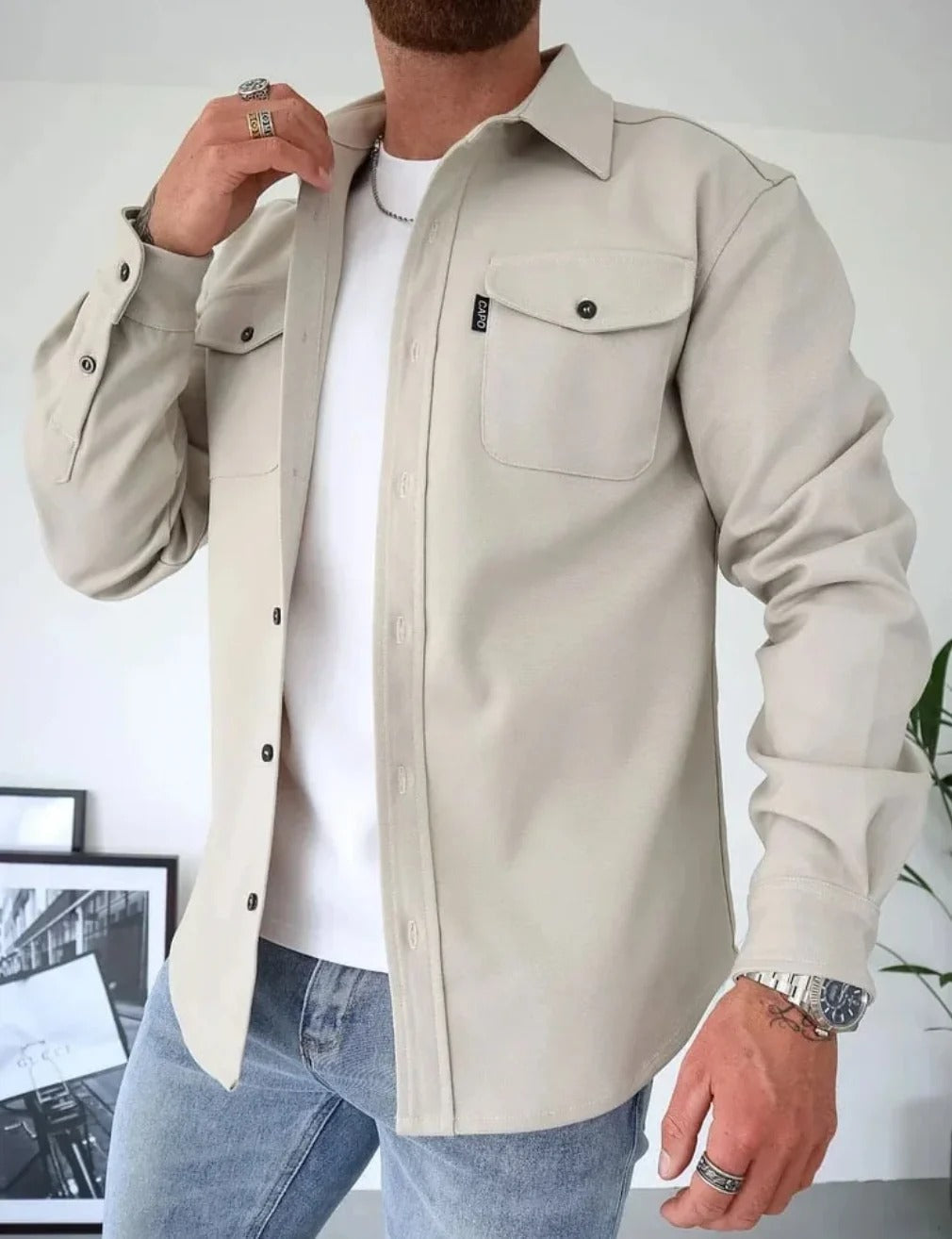 Leo | Shirt Jacket