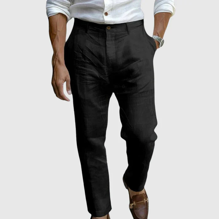 Lorenzo | Luxurious Linen Pants