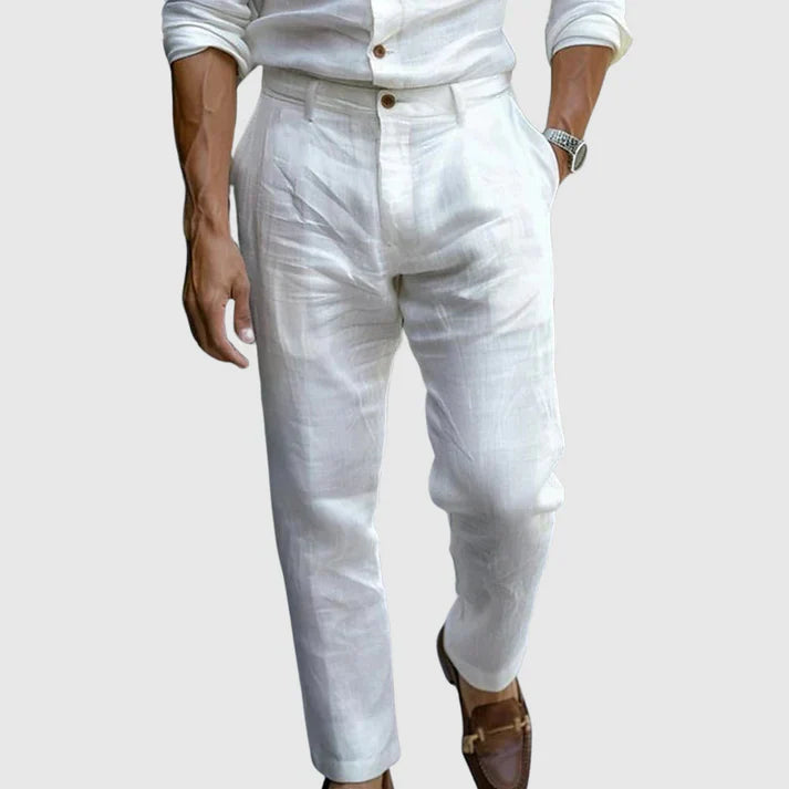 Lorenzo | Luxurious Linen Pants