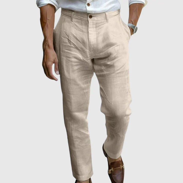 Lorenzo | Luxurious Linen Pants