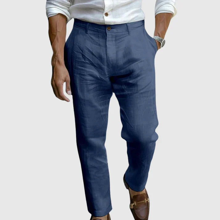Lorenzo | Luxurious Linen Pants