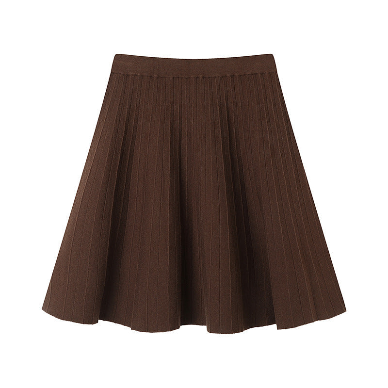 Sophie | Pleated Wool Dress