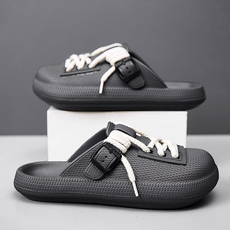 Eli | Lace-Up Sabots