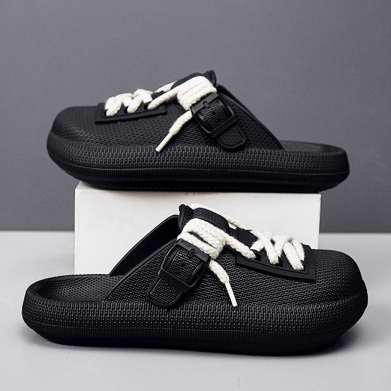 Eli | Lace-Up Sabots