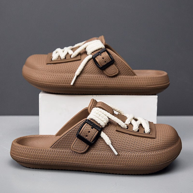 Eli | Lace-Up Sabots