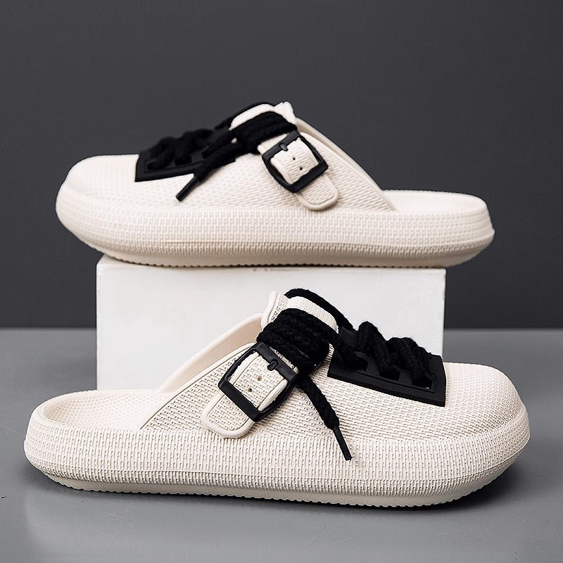 Eli | Lace-Up Sabots